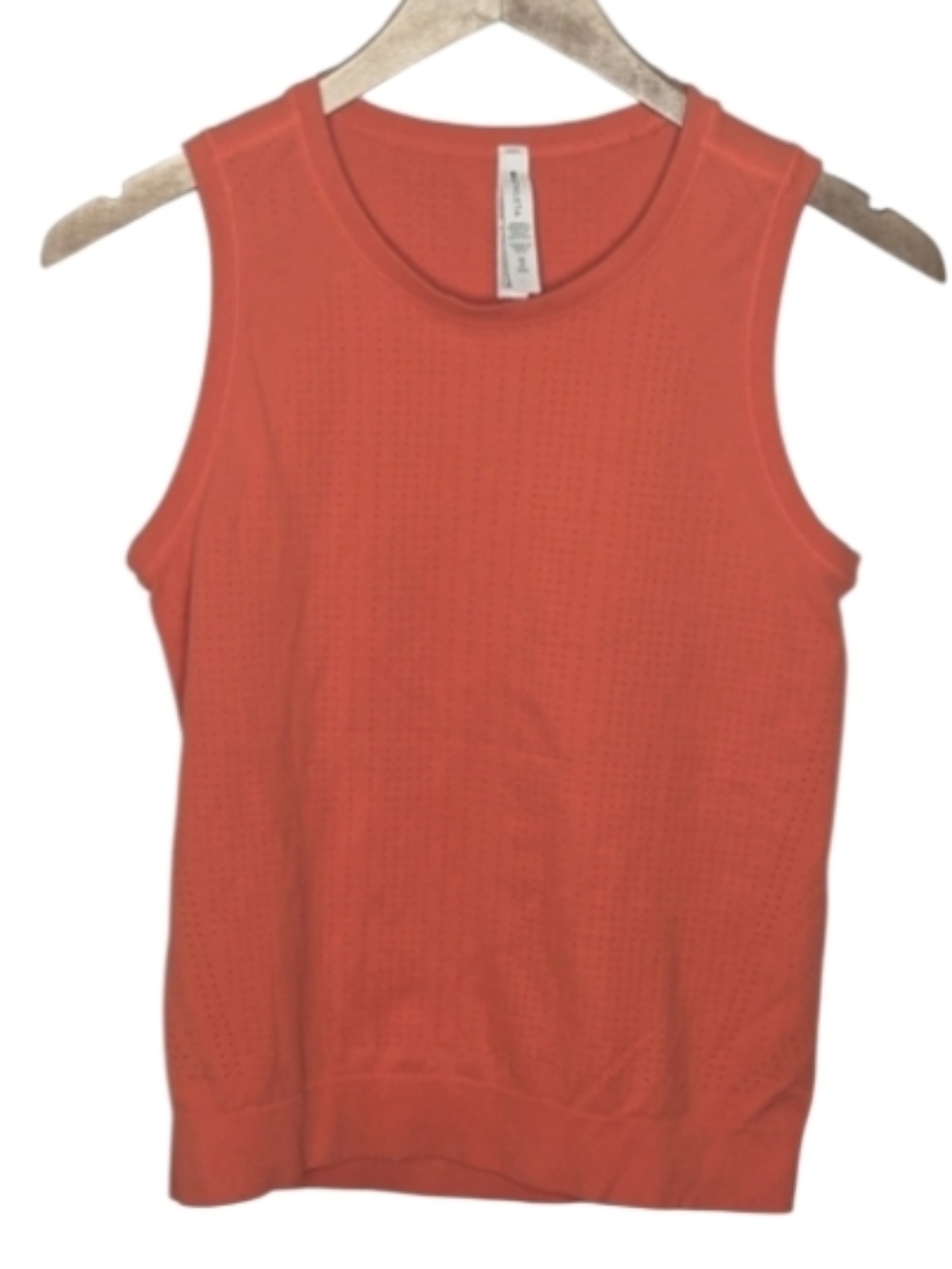 Athleta Bright Orange Muscle Tee